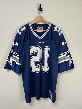 Vtg 90s Dallas Cowboys Starter Jersey